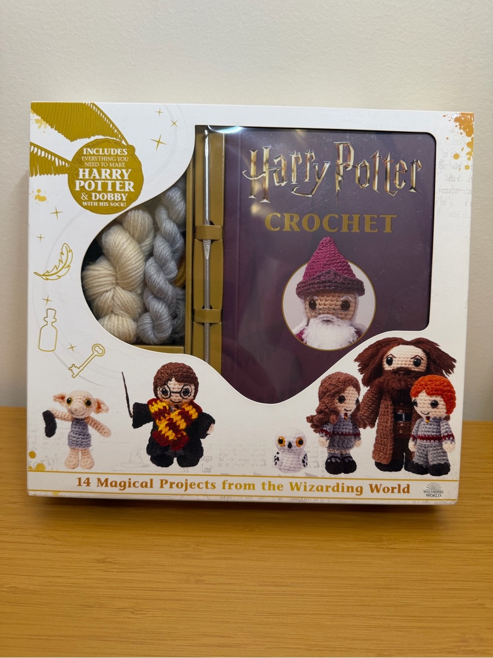 NWT Harry Potter Crochet Kit Dobby